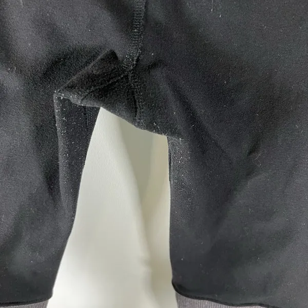 Alo yoga goddess leggings black gray‎ womens S ribbed athletic dance - Image 8