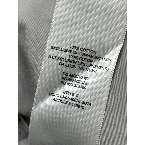 NEW Aritzia TNA Soft Supply Gray Mid Rise Mini Straight Utility Cargo Skirt Sz 2 - Image 7