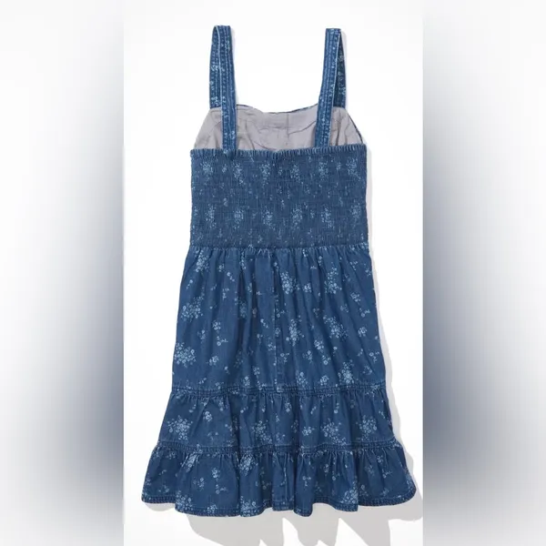 NWOT American Eagle Blue Denim Mini Dress - Image 3