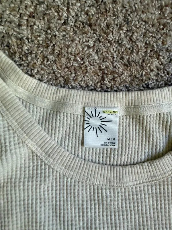 Aerie Waffle Long Sleeve - Image 3