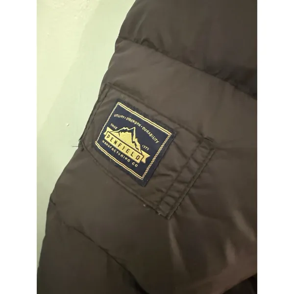 Penfield Jacket‎ Brown Down Coat M Long Zip Warm Size M - Image 3