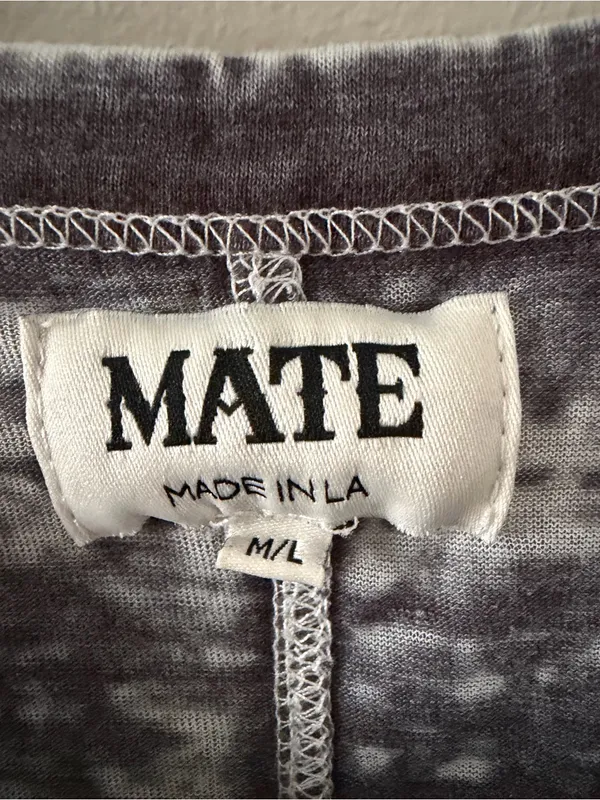 🌅 Mate the Label Tula Tank Beach Freak Vintage Burnout Shirt🌅 ~size M/L - Image 9