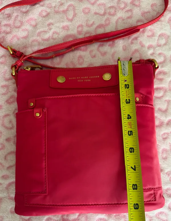 Marc Jacobs Red Nylon Crossbody Bag Women's - Image 8