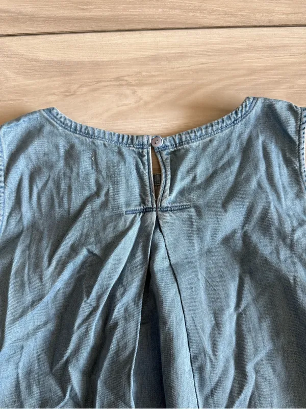 Market & Spruce Rori Cotton Tank Blue Large NWT STITCH FIX - Image 7