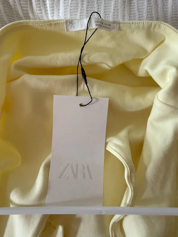 ZARA Yellow Dress Mini - Image 3