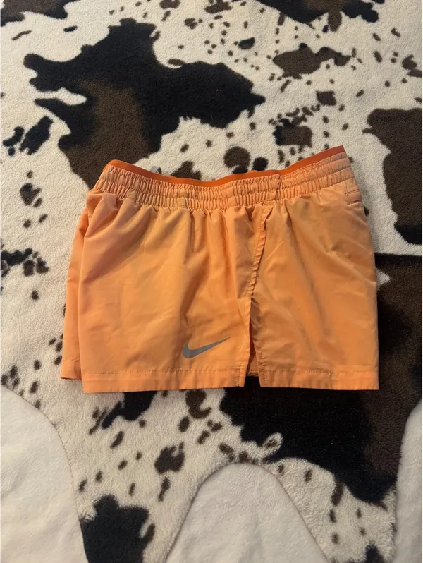 Nike Dri-Fit running shorts, size M, orange (for running or walking) [COPY] - Image 3