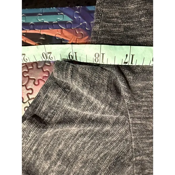 Hollister Must Have Collection Charcoal Gray Marl Cotton Logo T-Shirt Mens‎ S - Image 4