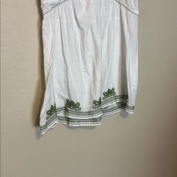 Zara Embroidered Mini‎ Dress Size Medium - Image 4