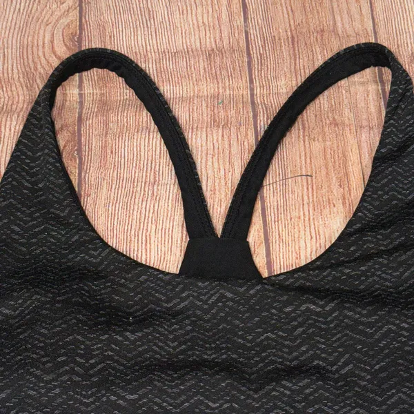 Dip Black Patterned Sports Bra - Image 4