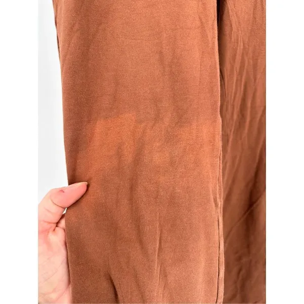 Tna Womens Mid-Rise Pull-On Butter Atmosphere Flare Yoga Pants Brown Size Medium - Image 8