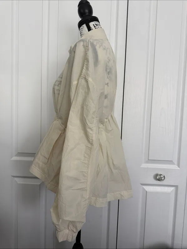 lululemon athletica Cream Peplum Zip Bomber Jacket - Image 5