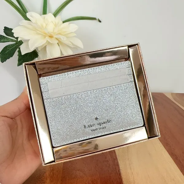 NWT Kate Spade Glimmer Small Slim Card Holder‎ - Image 4