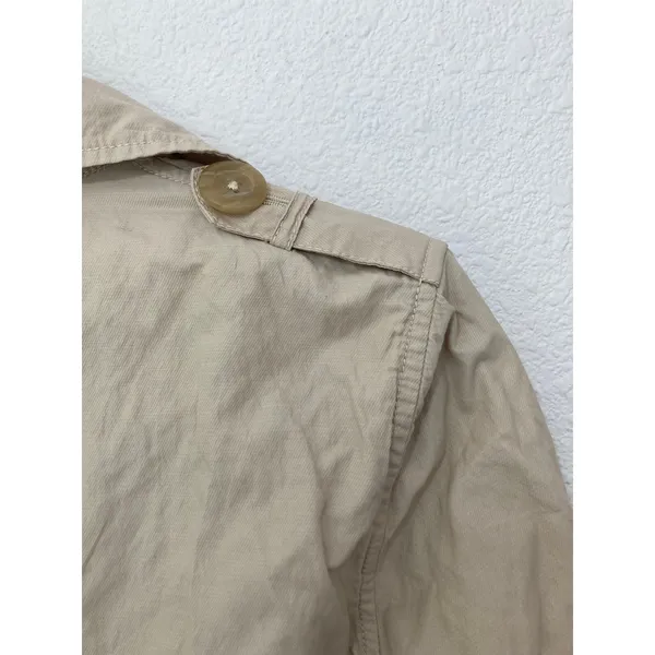 Sanctuary Anthropologie Lightweight Ivy League Collegiate Trenchcoat Coat Jacket - Image 8