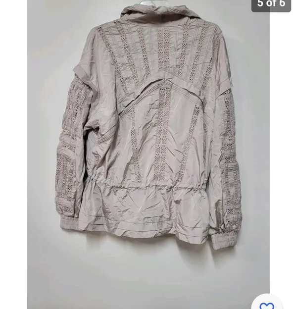 Free People Movement Oh Hey Applique Jacket Size S - Image 5