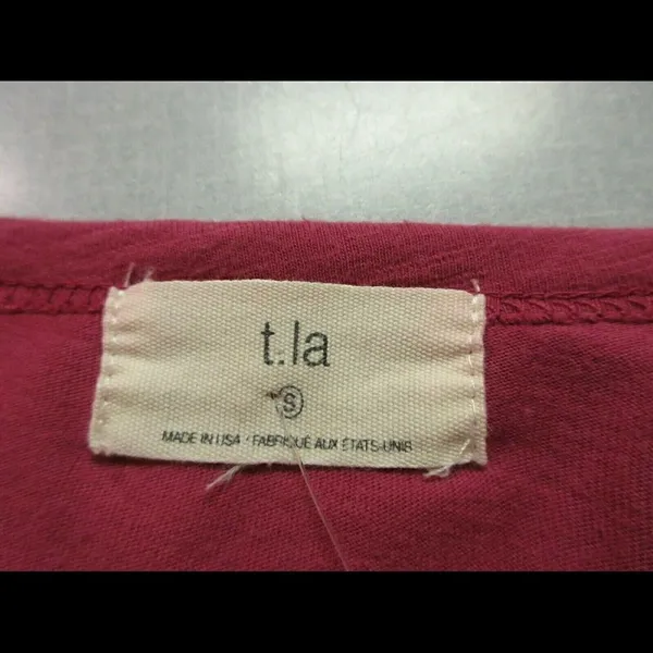 Anthropologie top by T.LA deep inland-beck size Small - Image 4