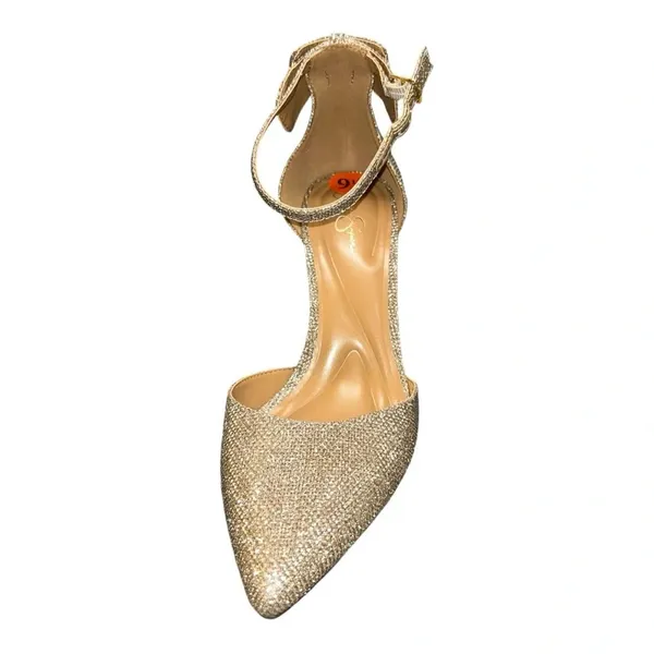 Jessica Simpson Whispie Pump heels In Gold. Brand new size 9.5 M - Image 9