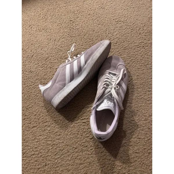 Adidas Gazelle Women's Size 11 Soft Pink/lavender - Image 3