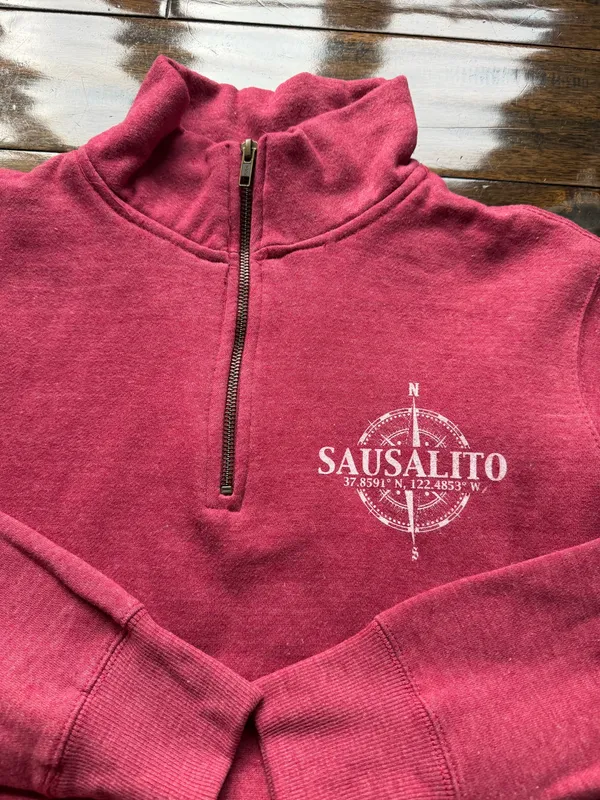 Sausalito Women’s Fleece Half - Image 2