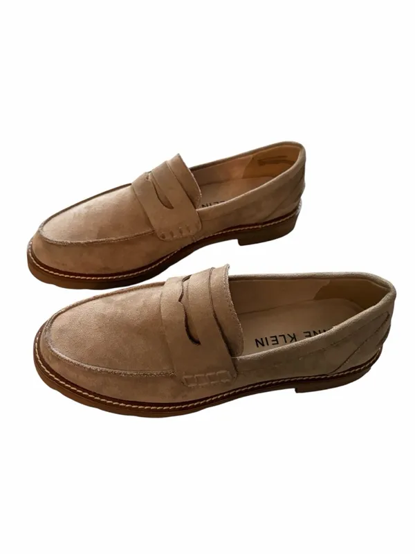 Anne Klein Akaeverly Women's Taupe Suede Loafers Slip-On Comfort Size 6M - Image 2