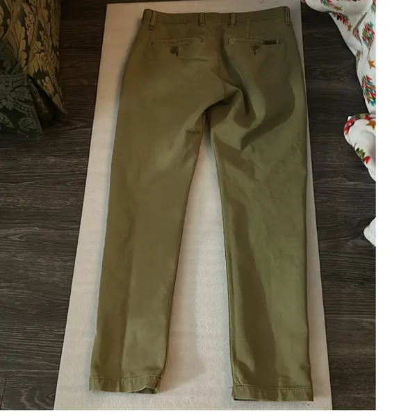 7 For All Mankind 7FAMK Olive Jeans 30 Boho Casual Minimalist Preppy Classic - Image 2