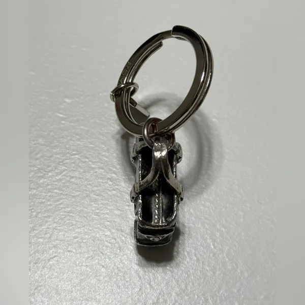 Coach Rare Vintage Collectors Find 3D Gallery Black Tote Keychain - Image 5