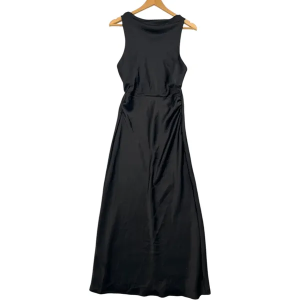 New Hello Molly Dress Womens Medium Black Maxi Evening Formal Elegant Prom Sexy - Image 12