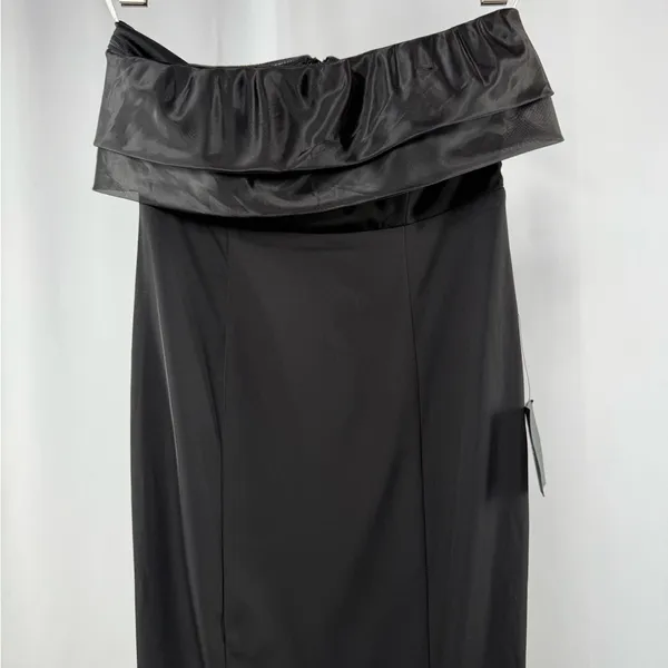 NWT Lulus Brilliantly Bold Strapless‎ Mermaid Maxi Dress in Black Size XS - Image 6