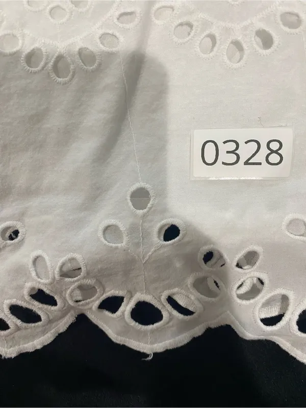 Universal Threads White Eyelet Cotton Women’s Dress - Image 6
