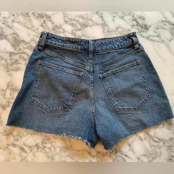 NWOT Madewell The Curvy Perfect Vintage Jean Short Sz 28 broken zipper - Image 11