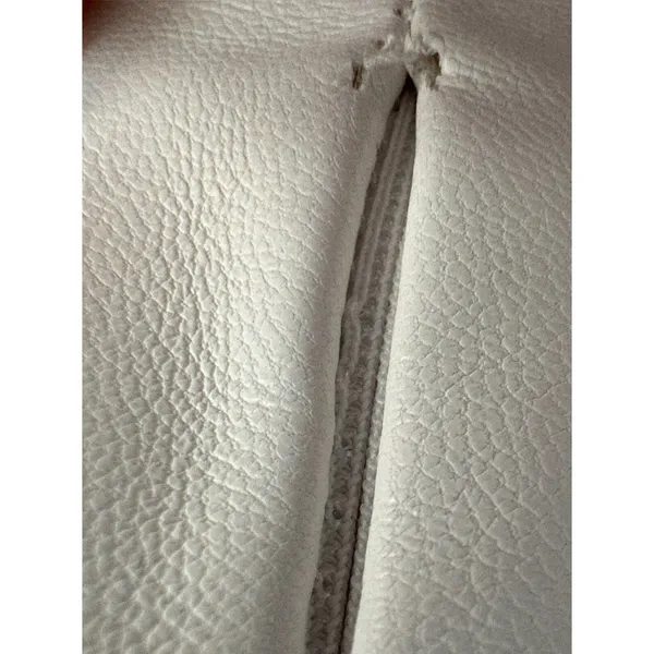 Kenzie + Francesca's White Faux Leather Mini Skirt Women's Sz S - Image 7