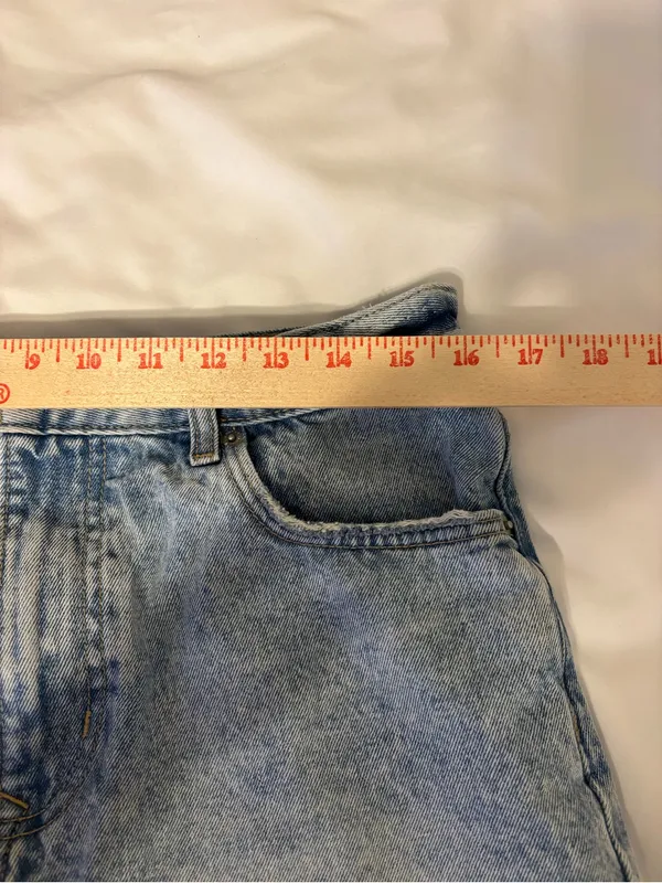 Lovers and Friends Jack High Rise Cut Off Denim Shorts 30 - Image 5