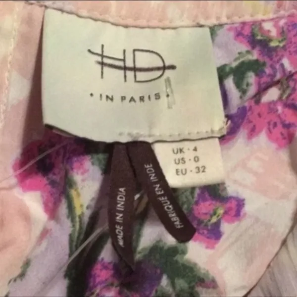 Anthropologie HD Paris‎ Chroma floral ombré dress - Image 3