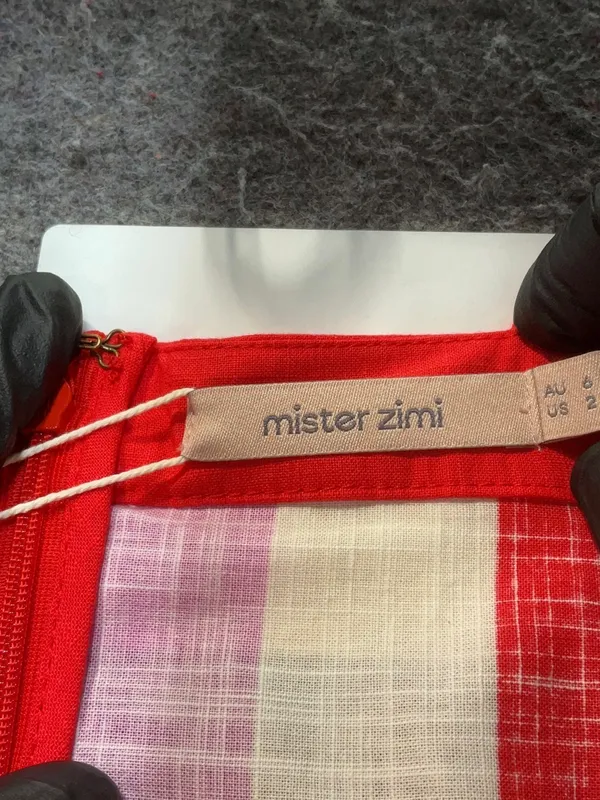 Mister zimi size 2 cocktail dress Red - Image 5