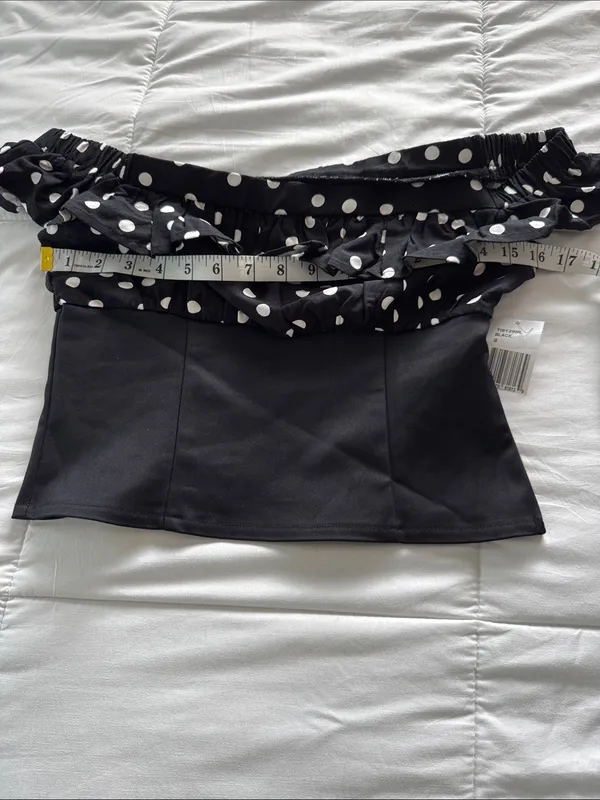 Fore Polka Dot Ruffle Off - Image 6