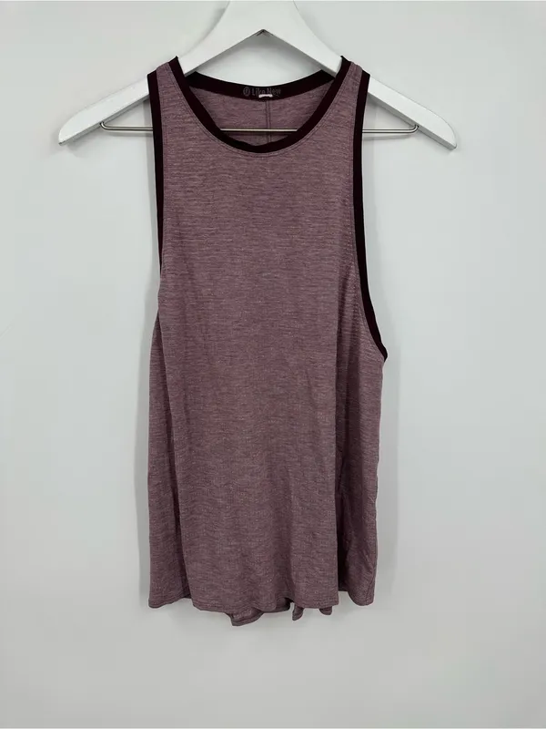 Lululemon Purple Tank Top Size Small Gym Workout - Image 7