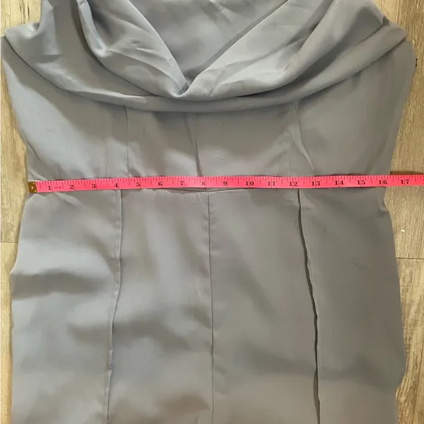 NWT Cider Petrol blue cowl neck wide leg jumpsuit from size XL - Image 5