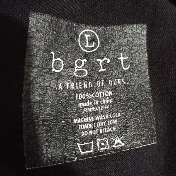 Bgrt printed tank top : Box I: Black Size L - Image 2