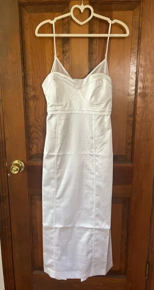 NWOT BHLDN Serena Sleeveless Corset Slim Midi Dress - Image 3