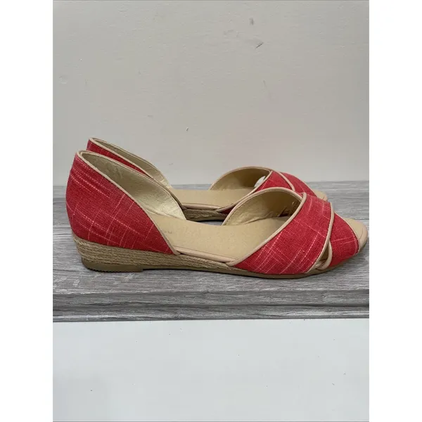 Chinese Laundry Fortune Linen Coral 9 1/2 ladies shoes - Image 3