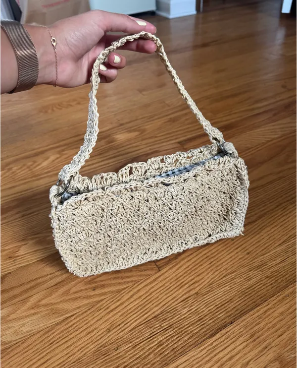 Urban Outfitters woven straw shoulder bag - Image 3