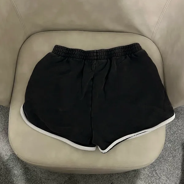 Aerie OFFLINE Black Sweat Shorts - Image 2