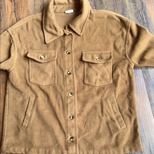a.n.a Tan Utility Jacket for Women - Image 10