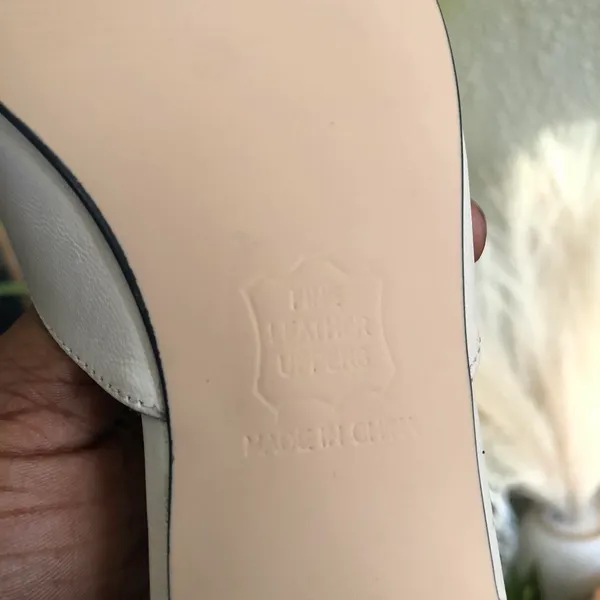 Ros Hommerson VTG Cream beige white t-strap ballet flats mary jane whimsy whimsical #fairycore #balletcore #preppy #schoolgirl 100% Genuine leather Great for a whimsical fairy aesthetic / preppy school girl / office siren core - Image 5