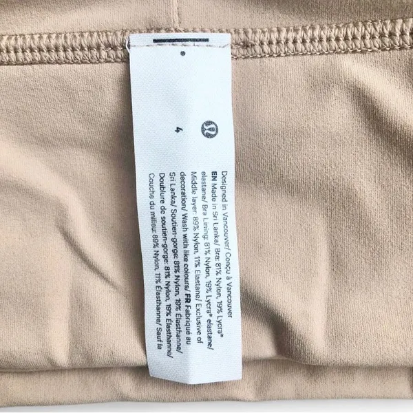 LULULEMON Align Misty Shell Bra Size 4 - Image 10