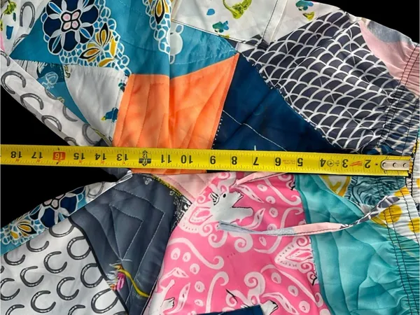 Patchwork lightweight  Pants - Multicolor - Image 6