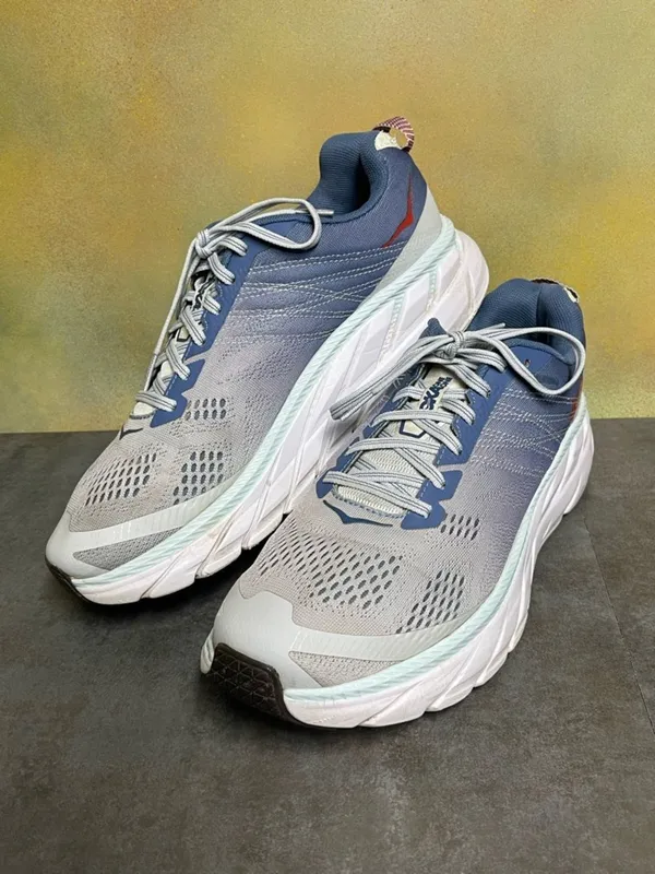 Hoka One One Clifton 6 Women's Blue Running Shoes Size 10.5 - Image 14