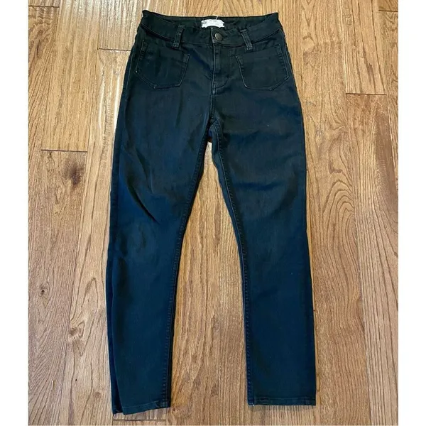 Free People black Pocket front skinny jeans 25 - Image 3
