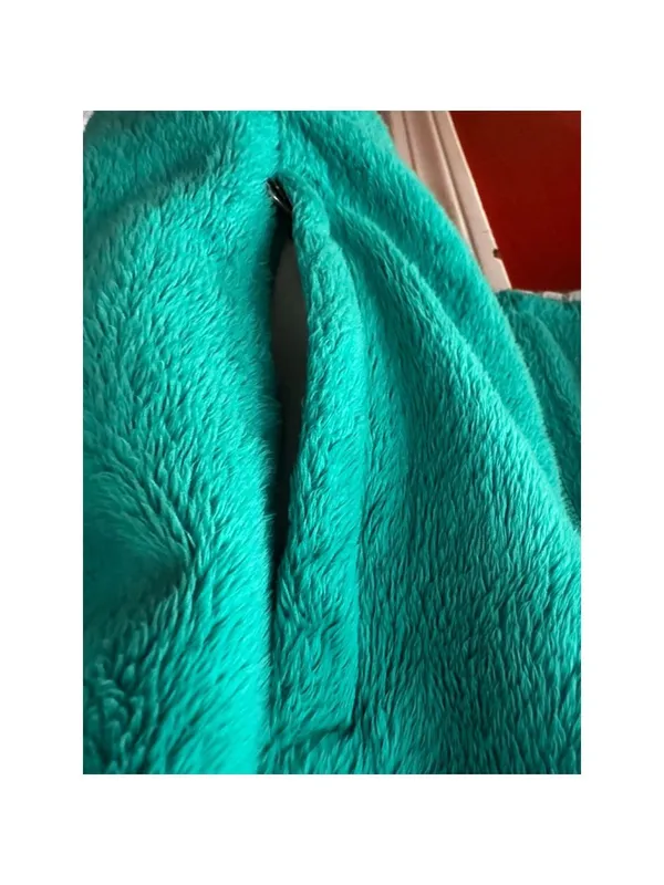 The North Face Women's Fleece Osito Jacket Green - Image 10