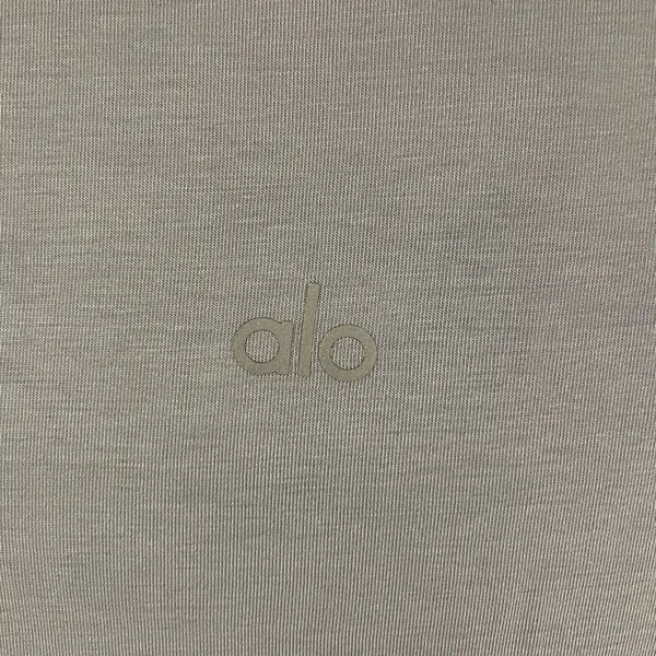 Alo Yoga NWT All Day Short Sleeve Tee Shirt Top Winter Frost Size M - Image 8
