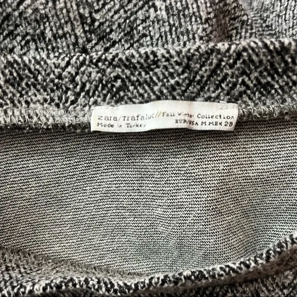 Zara Sweater Shirt Gray Size M - Image 3